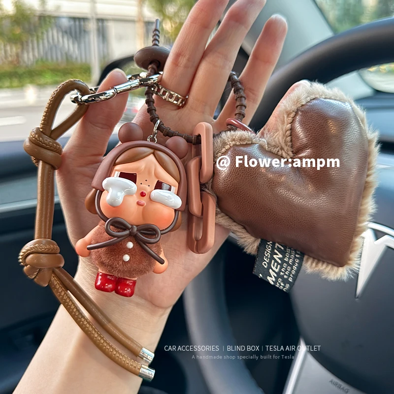 

[In Stock] Authentic Crybaby 'Tear Factory' Series - Car Keychain & Bag Charm Fashionable Crying Character Accessory