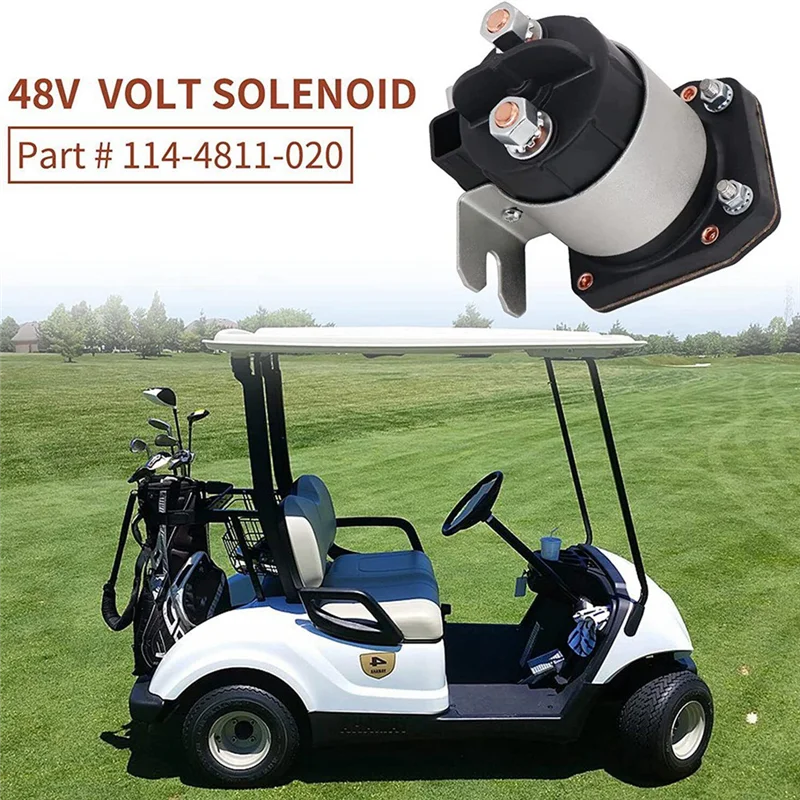 ABHY-Solenoid 114-4811-020 48V Terminal 200 Amp Do Wózków Golfowych Elektrycznych Trombetta Części Zamienne