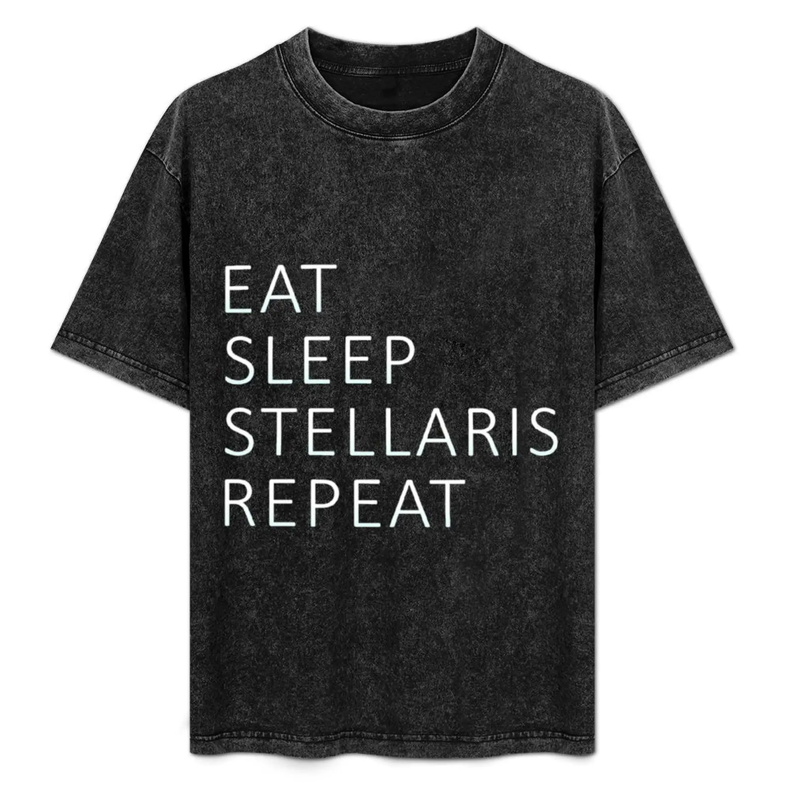 

Stellaris Repeat T-Shirt graphic tee shirt blanks plus size tops mens graphic t-shirts hip hop