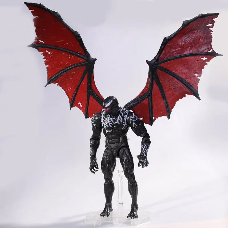 

Bandai 20CM 2025 Amazing Spider-Man Venom 2 Movie Venom Vampire Gwen Myers Hands-On Model Desktop Ornaments Gifts