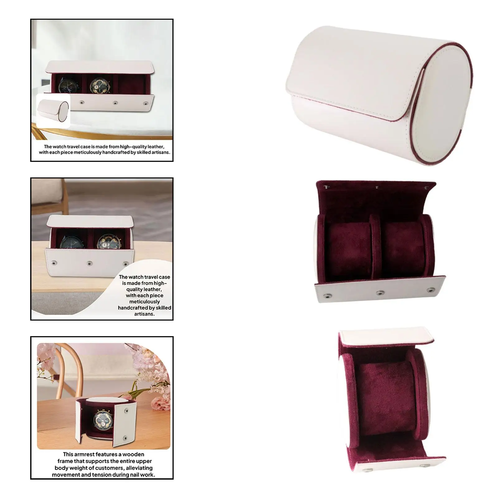 Caja de reloj, organizador de relojes, caja de reloj para hombres, regalos, tienda, exhibición, oficina