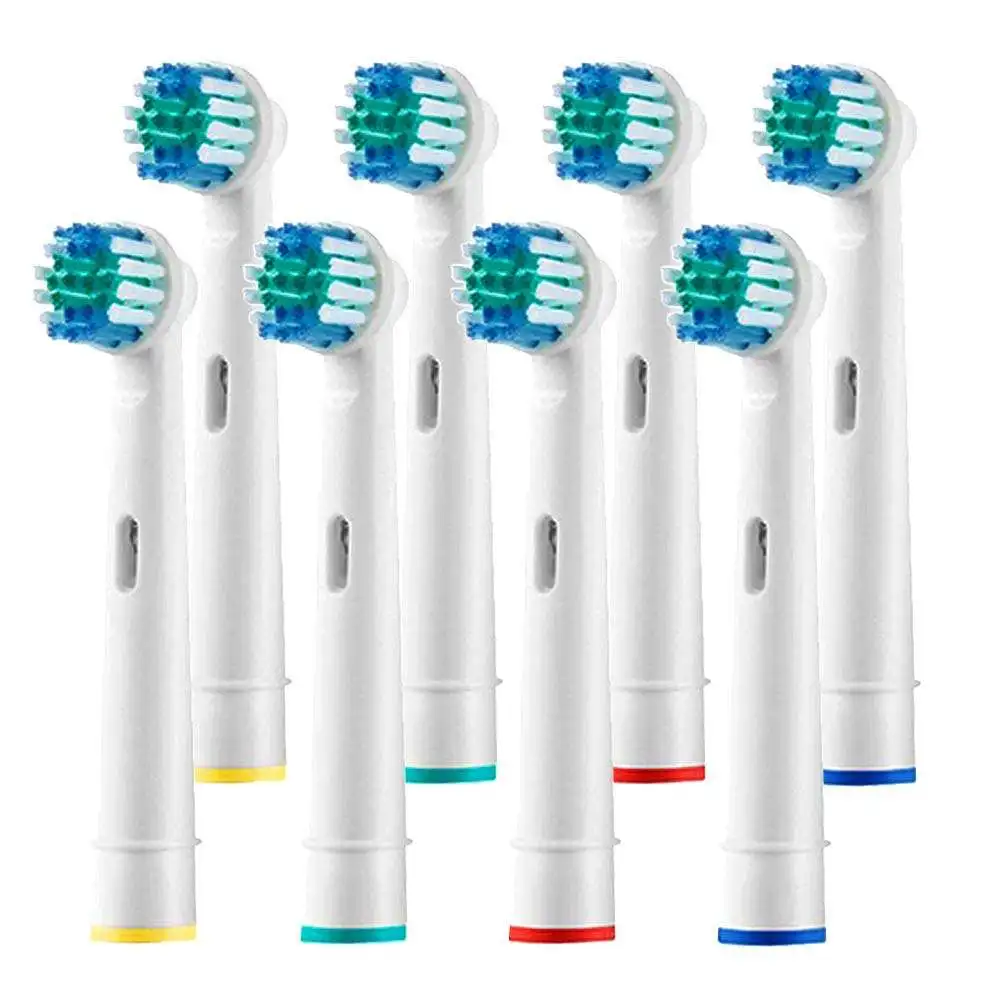 8x Replacement Brush Heads For Oral-B Electric Toothbrush Fit Advance Power Pro Health/Triumph/3D Excel/Vitality Precision Clean