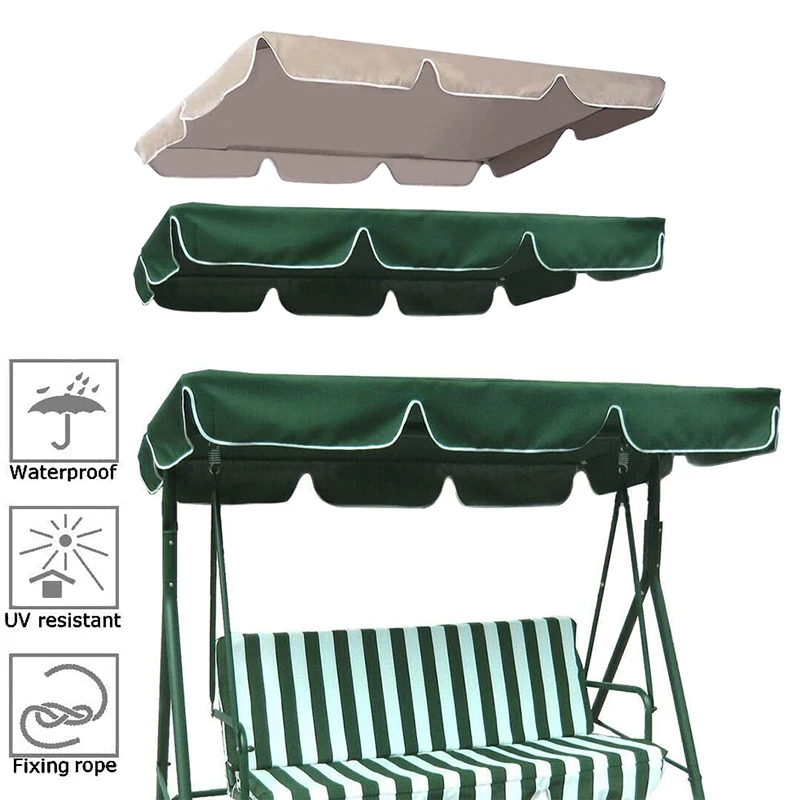 garden outdoor patio hammock, swing awning, canopy, swing,porch, replacement, swing awning