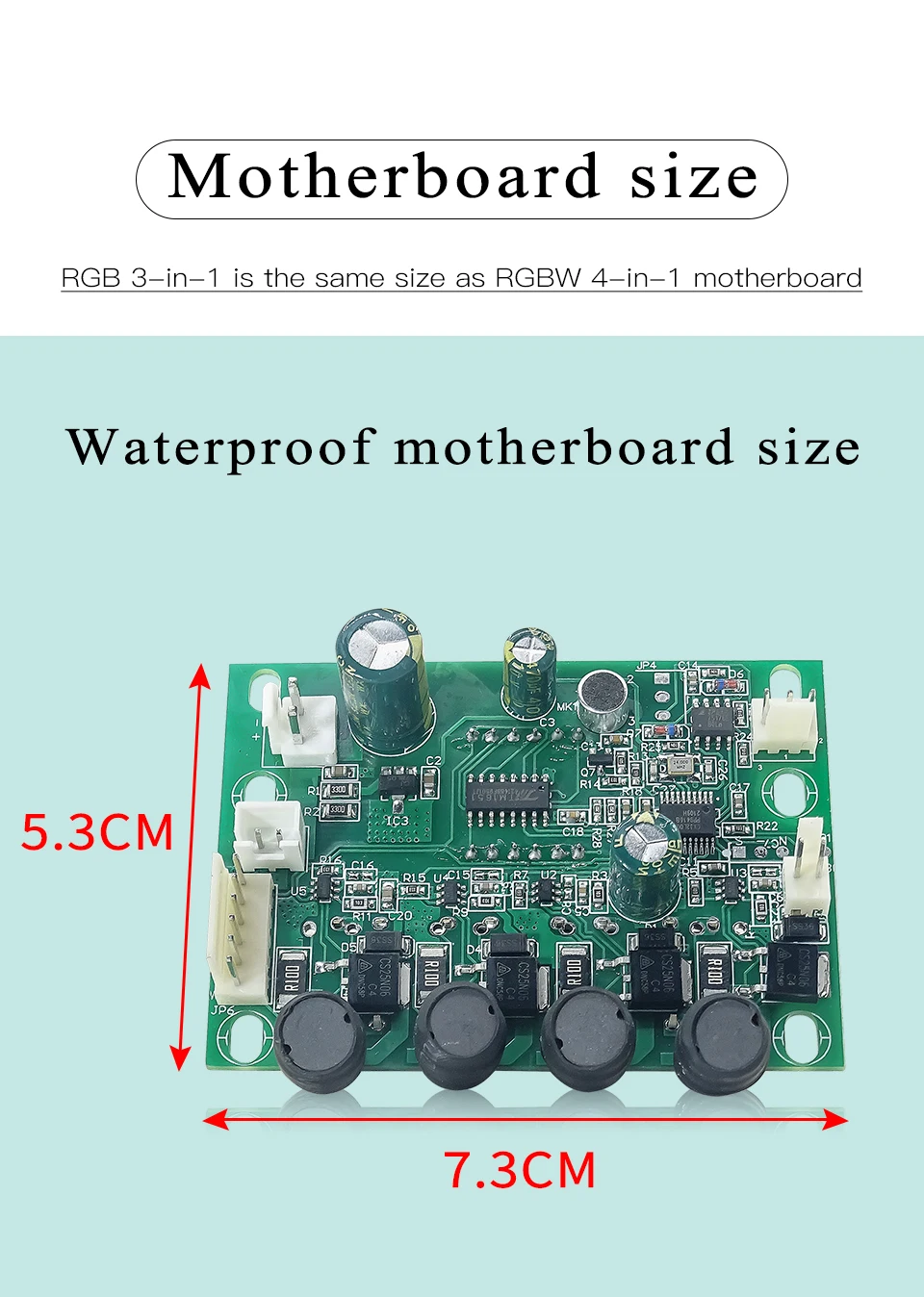 Led Par Licht Motherboard für 24x18w 12x18w 20x18w 18x18w RGBW A UV Led Bühne Licht Wasserdicht IP65 oder IP33 Reparatur Ersatzteile – Detail 5