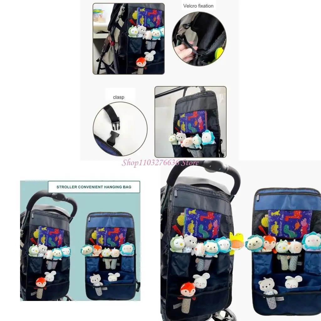 

R6FD Pushchair Storage Bag Baby Strollers Hanging Bag Bag for Water Bottle