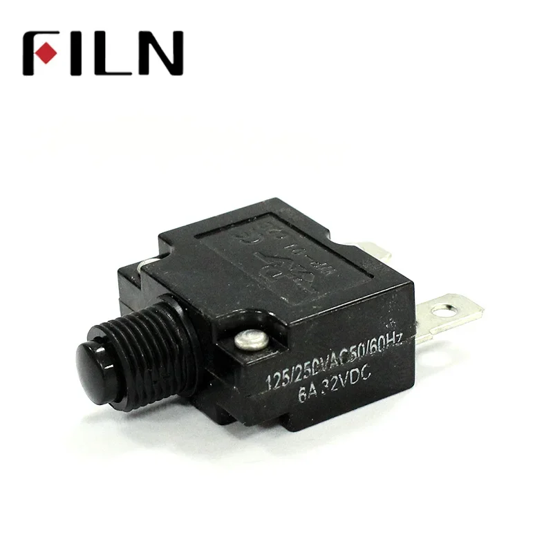 FILN 3A,4A,5A,6A ,8A,10A,15A,,20A,Thermal Switch Circuit Breaker Overload Protector Overload Protector Switch