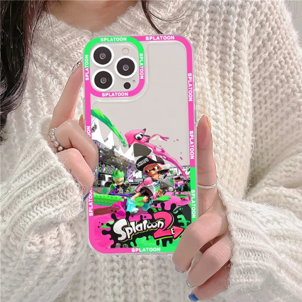 Game Splatoon 3 Phone Case For Samsung A 10 20 30 70 13 21 32 72 22 51 52 53 71 73 32 4g 32 5g Fundas