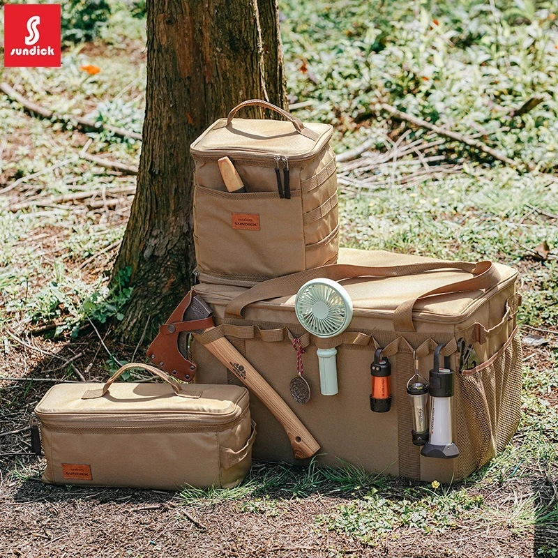 

Тактический пакет для кемпинга, многофункциональный набор посуды для улицы, сумка для пикника с защитой от столкновений, пакет со льдом, сумка для хранения карточной плиты