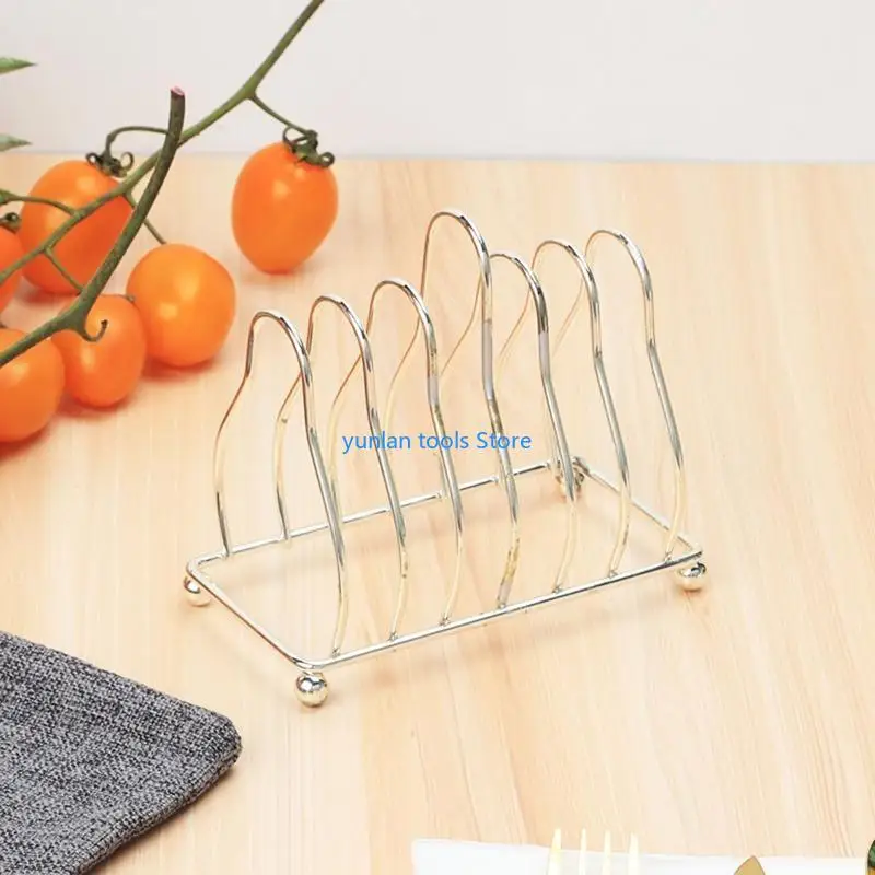 

50LB Metal Iron Kitchen Dish Plate Holder Drainin Serve Cooking Cutlery Shelf