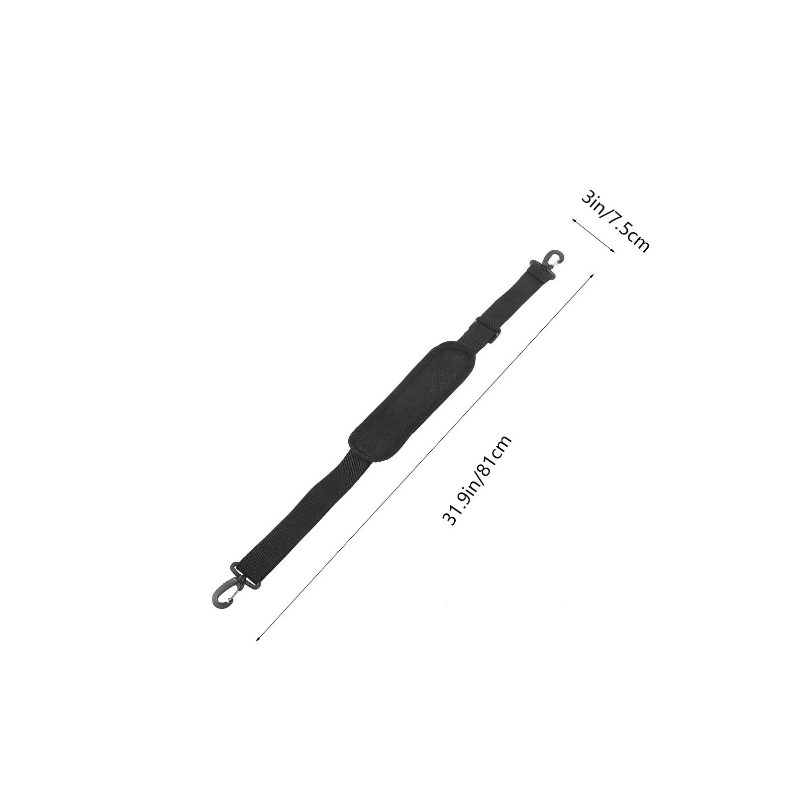 

Universal Adjustable Shoulder Strap Replacement for Laptop Bag Comfortable Shoulder Rest for Computer Camera Camera Bags