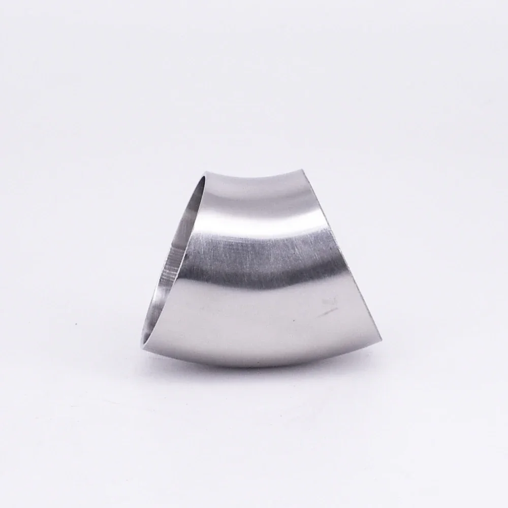 45 mm 1-3/4 Zoll 1,75 Zoll Rohr-Außendurchmesser SUS 304 Edelstahl Sanitär-Stoßschweißen 45-Grad-Winkelverschraubung Home Brew Bier