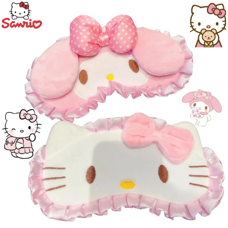 

Hello Kitty My Melody anime peripheral cartoon cute girl heart student dormitory high value blackout nap eye mask holiday gift