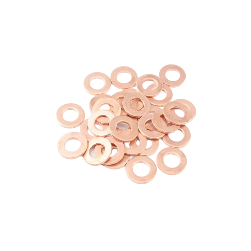 50pcs/Lot F00VC18504 9-18-thickness 2.0mm  and F00VC18506 9-18-thickness 3.0mm  Injector Washer Shims Copper Rings Gasket