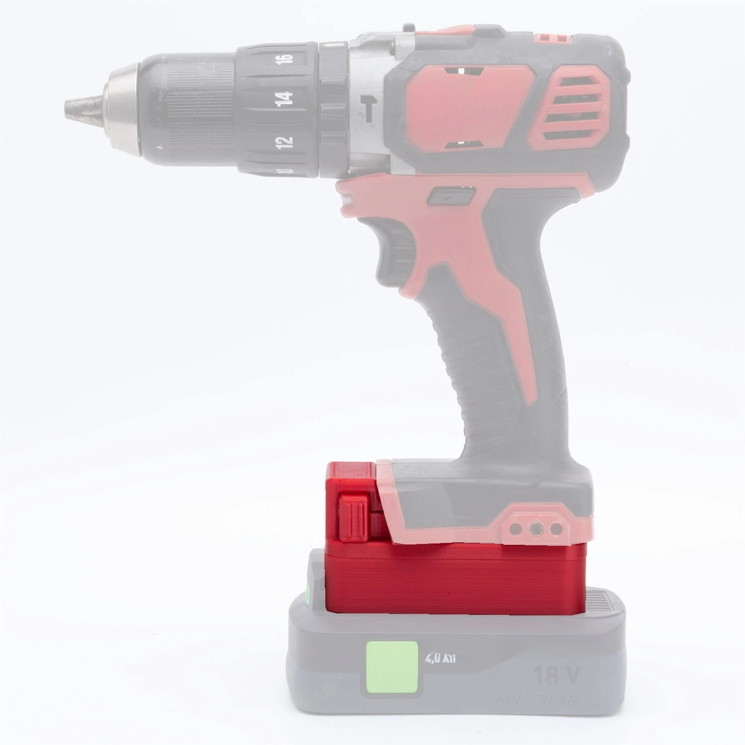 for Festool 18V Lithium Battery Adapter Converter to for Milwaukee 18V Cordless Tools (Without Battery and Tools)