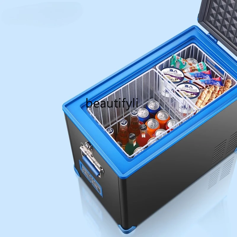 Автомобильный холодильный компрессор, холодильный и холодильный автомобиль, автомобиль двойного назначения, грузовик