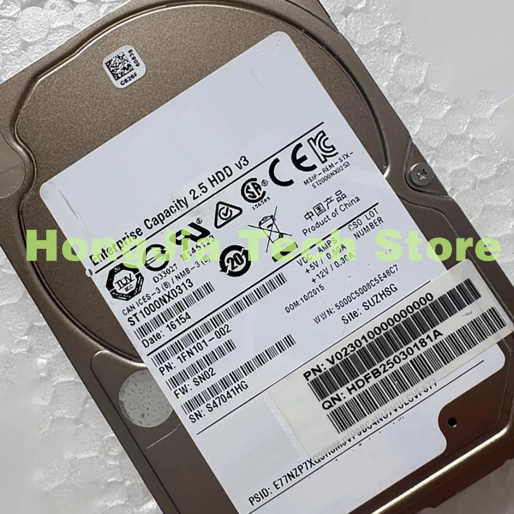 1T SATA 6G 2.5-inch ST1000NX0313 Enterprise Server Hard Drive