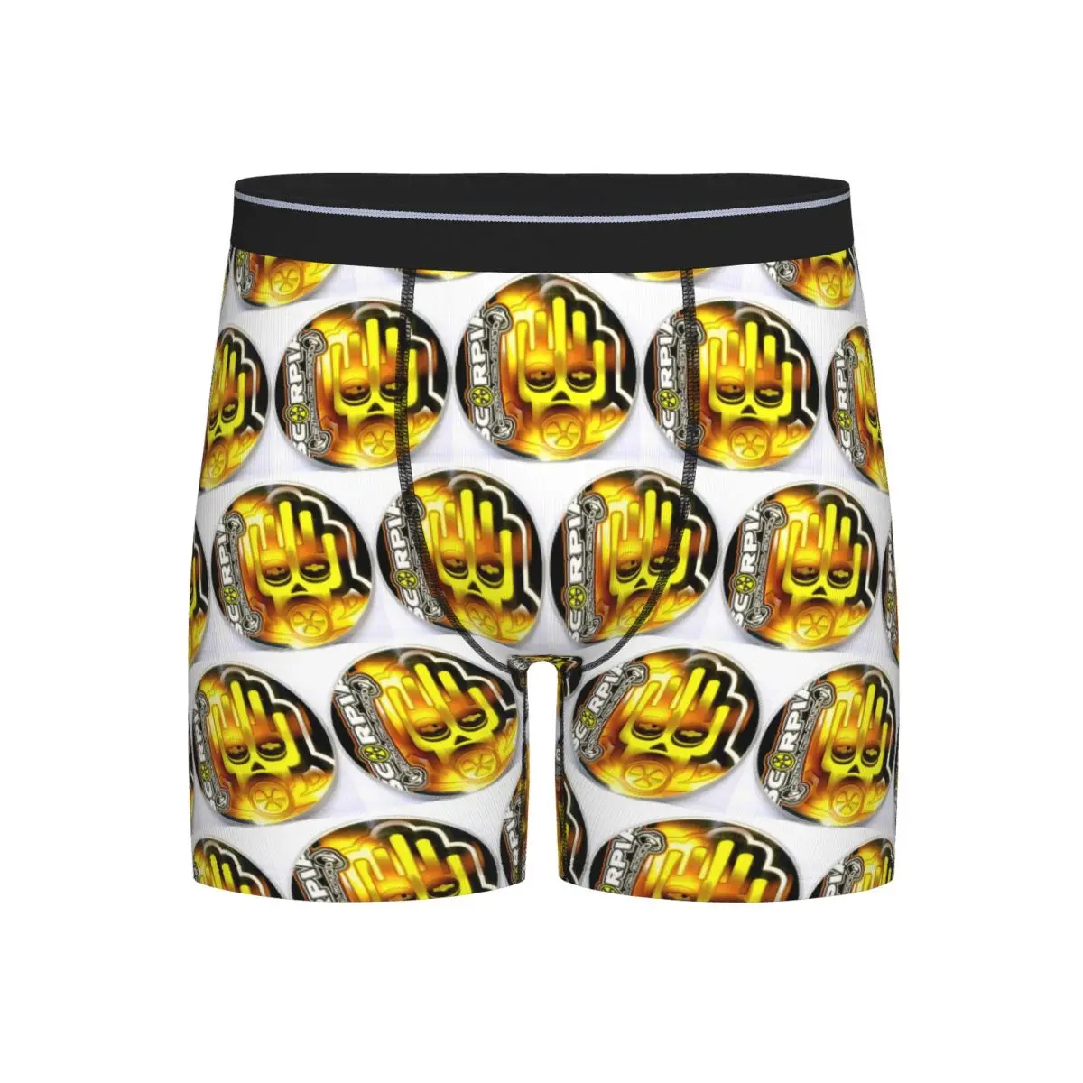 

Long Boxer Underpants Shorts Scorpia - Central Del Sonido Panties Male Breathable Underwear for Homme Man Boyfriend Gifts