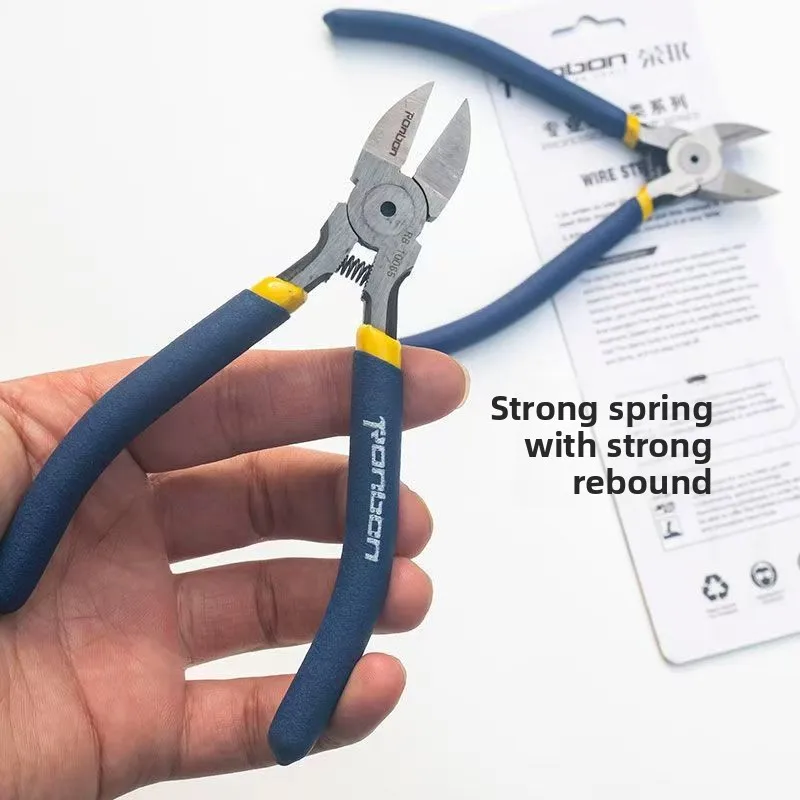 DIY Electricians Hand Tool Diagonal Cutting Pliers 5/6/8 Inch Side Cutter Wire Stripping Cable Burrs Nipper for Repair