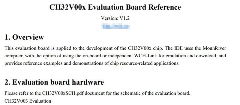 Ch32v003 Development Board Kit ch32v003/ch32v203 Evaluierung karte wch qingke risc Lernkit – Detail 1