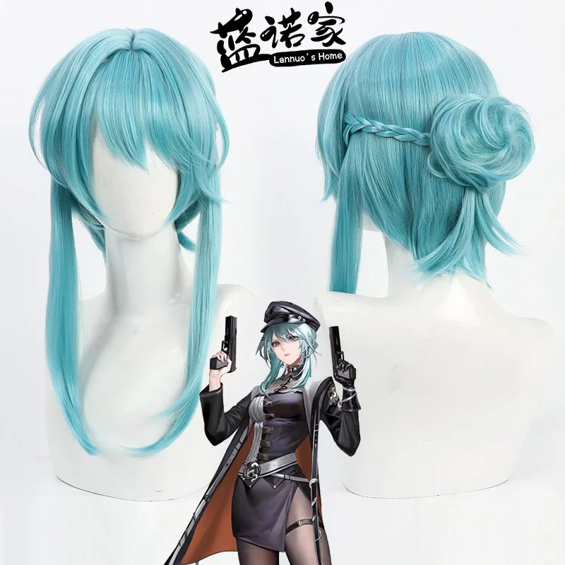 

Game Path to Nowhere The Nightingale Adjutant Cosplay Wig Cosplay Halloween Party Prop Synthetic Hair Heat Resistant Fiber