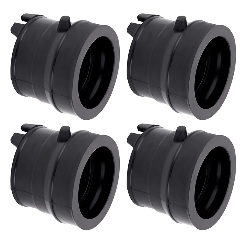 4Pcs Motorcycle Carburetor Pad Plastic Intake Outlet Manifold Interface For HONDA CBR250 CB400 MC14 MC17 MC19 MC22 CB400SF