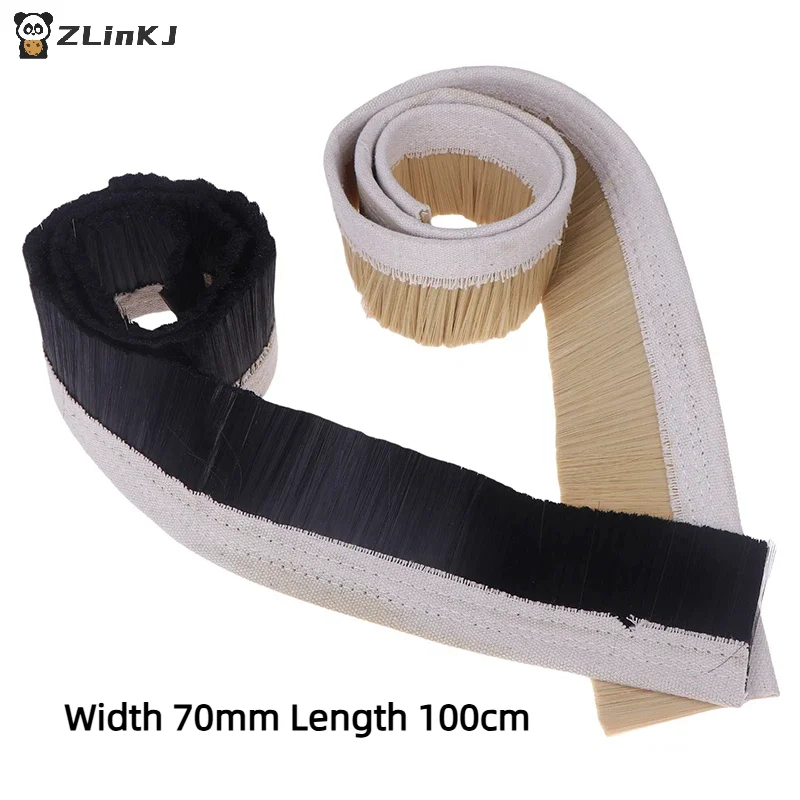 ▶Width 70mm Length 100cm Nylon Brush for Woodworking CNC Router Vacuum Cleaner Engraving Machine Suction Hood Parts