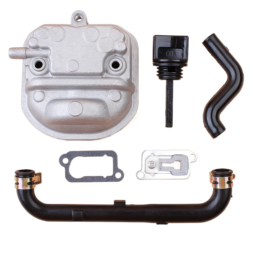 

Комплект уплотнений крышки цилиндра, масляного щупа, шланга и клапана для 4-тактного мини-двигателя Honda GX35 35cc, кустореза, триммера