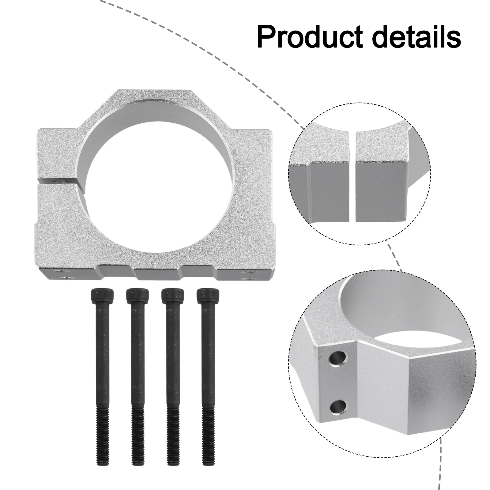 

Motor Clamp Aluminum Mount Convenient Installation Aluminum Clamp For CNC Machine As The Picture For CNC Setup For CNC Machines