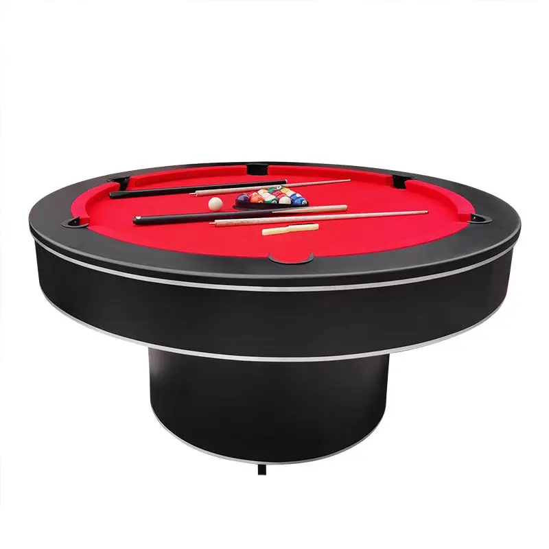 Special Diameter 1.8m Round Shape Billiard Pool Table For Club Or Family Billiards Table Game On Sale