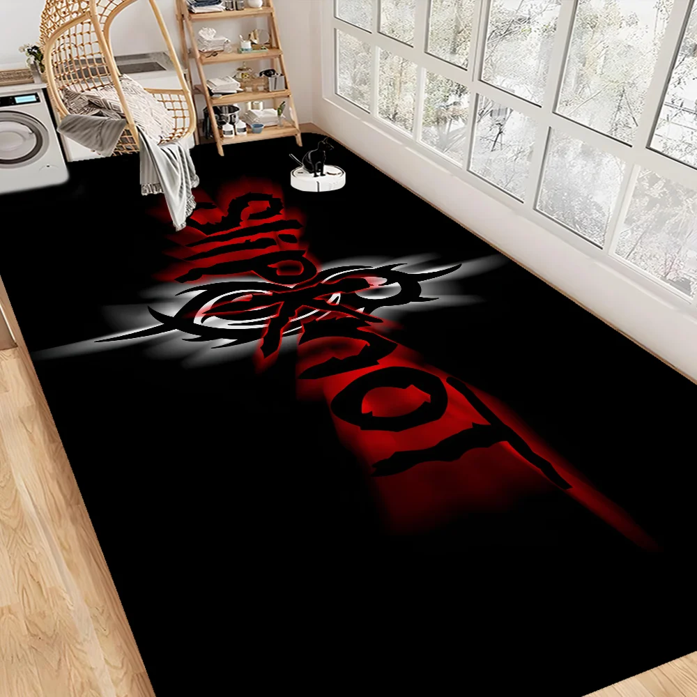 S-Slipknot Band Room Mats Anti-slip Absorb Water Long Strip Cushion Bedroon Mat Household Carpets