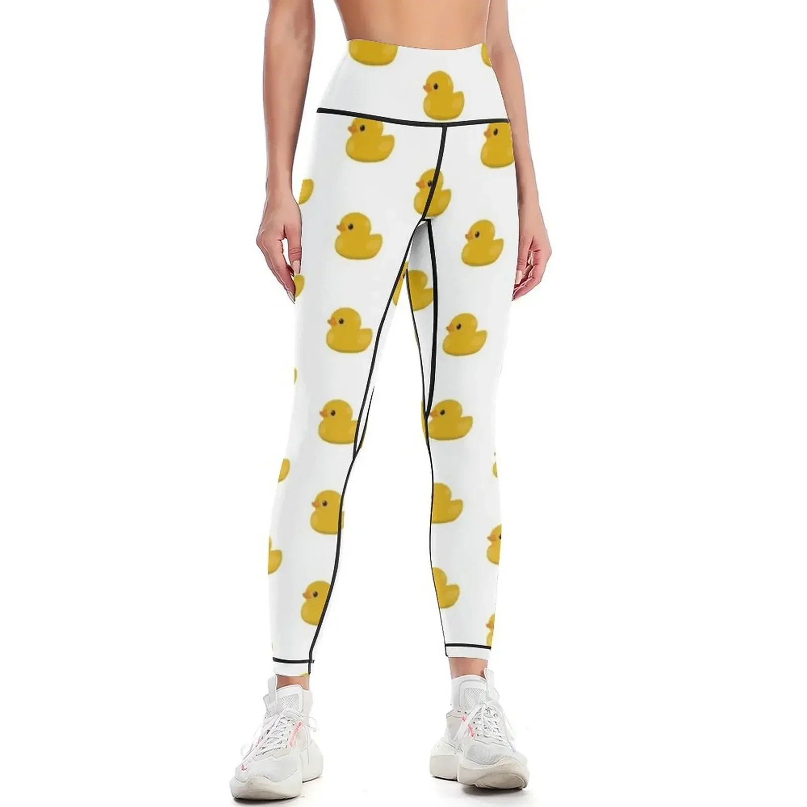 

Rubber Duck Leggings Fitness woman Fitness clothing Women's sports pants Women's fitness Womens Leggings