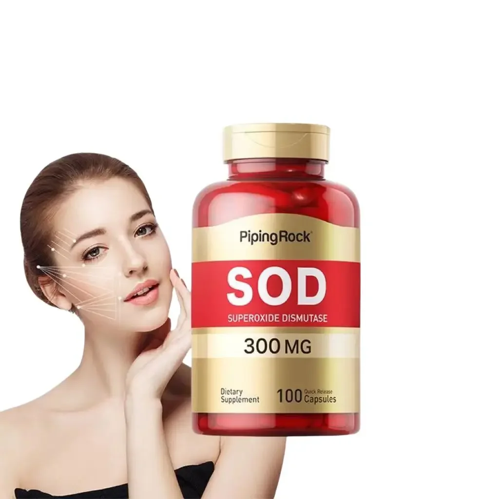 

PipingRock SOD Superoxide Dismutase 300 mg 100 Capsules