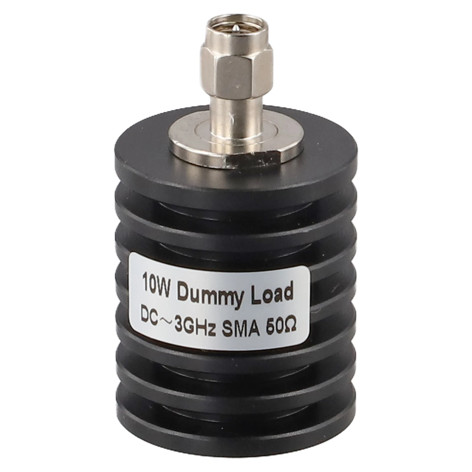 RF Coaxial Dummy Load Resistor SMA Male Plug Connector 5-100W 50Ω DC-3GHz Round 5W 10W 25W 50W 100W Electrical Equipment