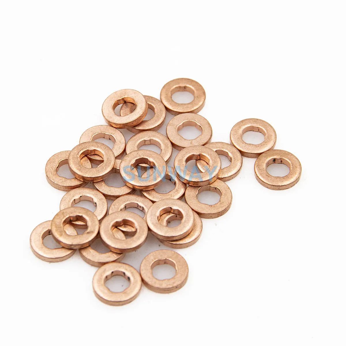 100 Pieces Injector Nozzle Gasket 2916710608 2916710609 11176-64010 11177-56010 28337917 770019 25185861 12648861 9001-850F