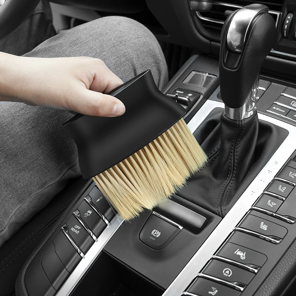 Для автомобильного кондиционера, щетка для выпуска воздуха, комплект щеток для детализации автомобильного кондиционера, полипропилен + нейлон, мягкое использование, многократно новое