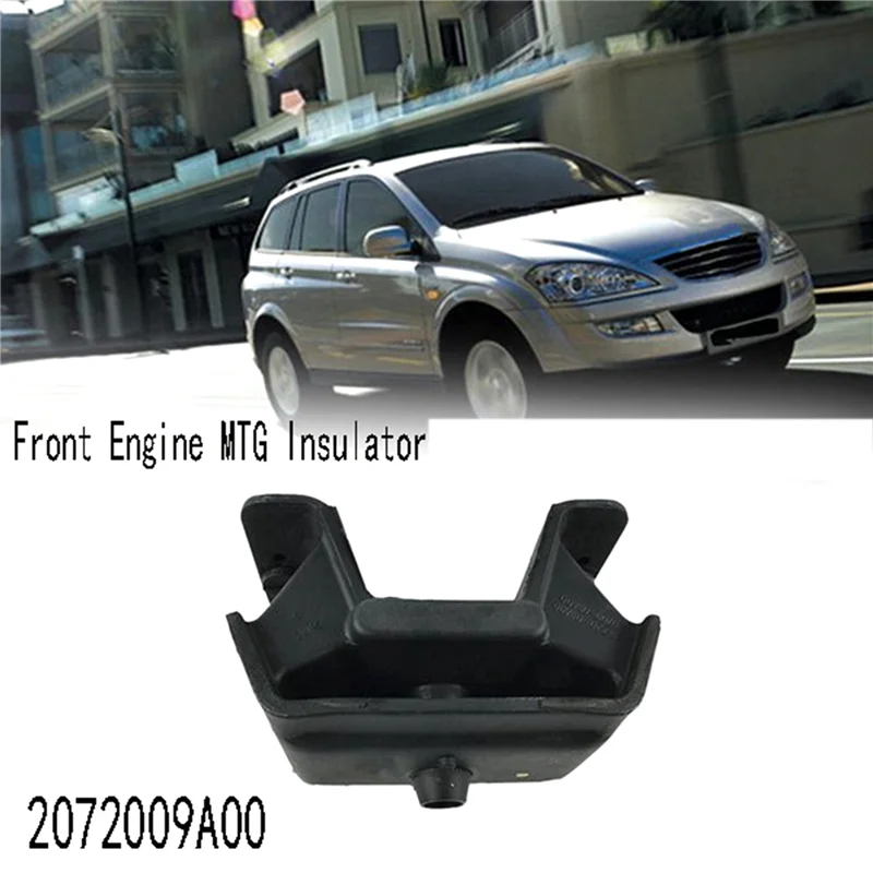 

2X 2072009A00 New Front Engine MTG Insulator For Ssangyong Actyon Kyron Engine Mounting Bracket 2072009A00