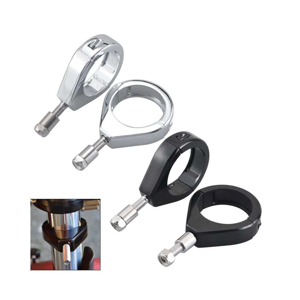 Pinces de Fourche de Relocalisation de Clignotants de Moto, 39mm, 41mm, pour Harley Davidson Softail ocia, 2 Pièces