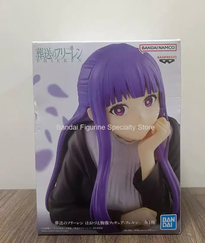 В наличии оригинальная фигурка BANPRESTO для щек, фигурка Фрирен Папоротника, аниме-модель Frieren:Beyond Journeys, концевая фигурка, подлинная игрушка