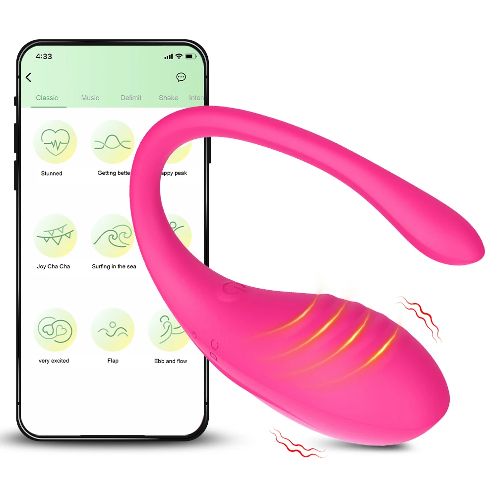 APP Remote Control G-spot Panty Vibrator Wearable Rechargerable Adult Sex Toys 9 Vibrations for Women and Couple