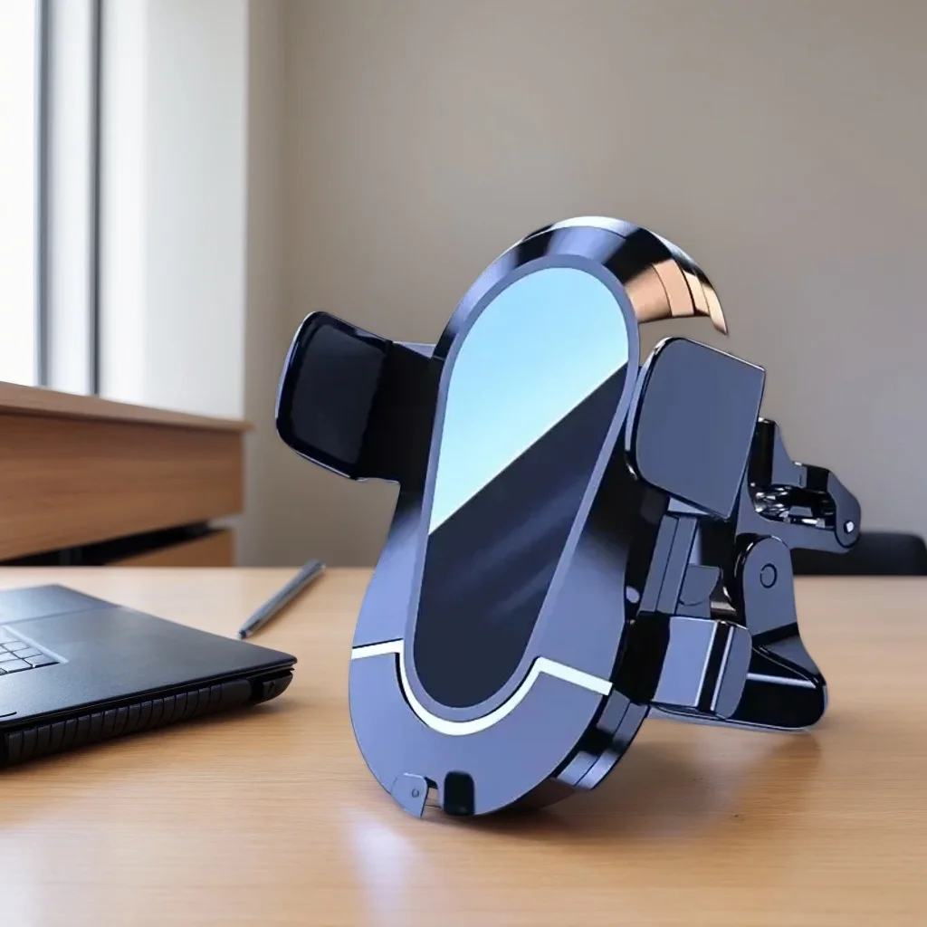 

Auto Lock Car Phone Holder – Gravity Air Vent Mount Clip for Smartphones (iPhone, Xiaomi, Samsung) with GPS Support in Car