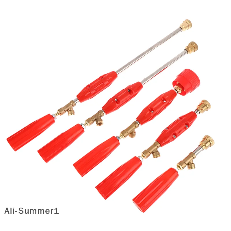 【E】فوهة رش الحديقة، رشاشات رذاذ الماء ذات الضغط العالي، فوهة رش كهربائية قابلة للتعديل، قضيب رش، أدوات زراعية