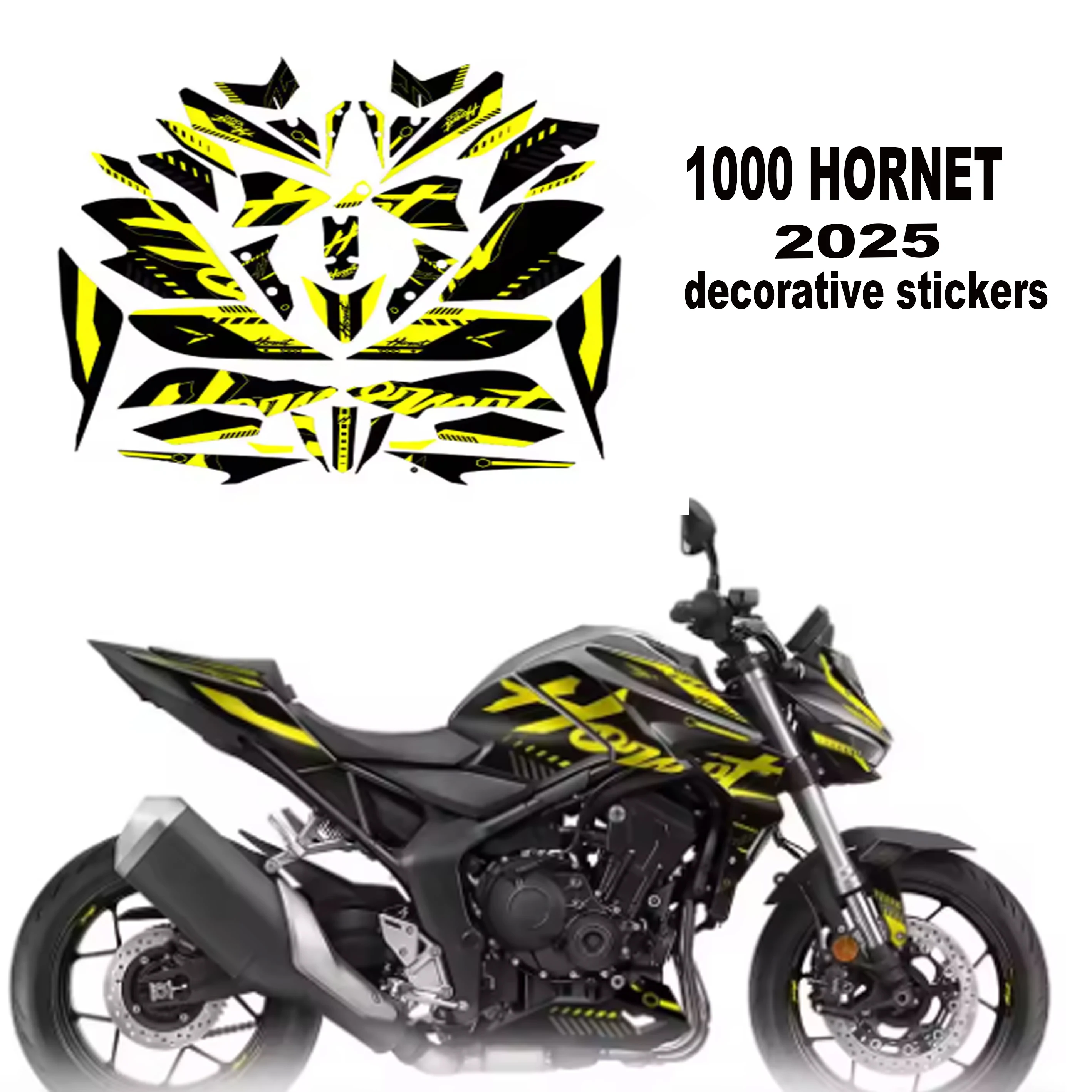 

CB1000 Hornet 2025 для Honda Hornet 2025 комплект защитных наклеек для всего тела CB 1000 Водонепроницаемая и устойчивая к царапинам защита от краски