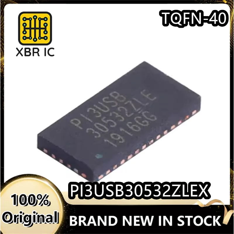

(10/30 pieces) PI3USB PI3USB30532ZLEX SMD TQFN40 analog switch multiplexer chip New original authentic spot fast delivery