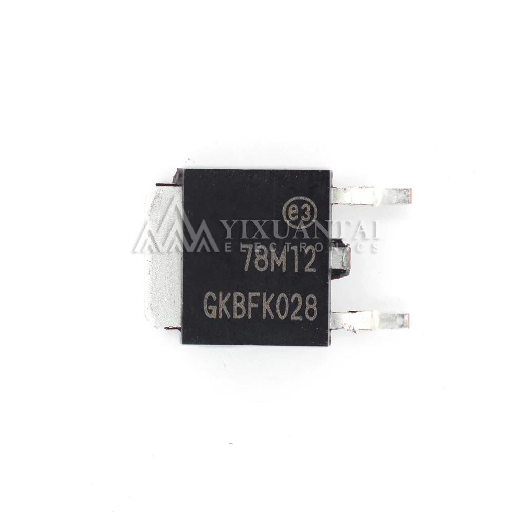 

10pcs L78M12CV to252 78M12 TO 252 new and original IC REG LINEAR 12V 500MA