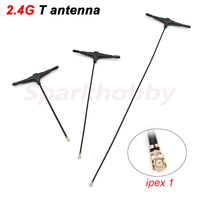 NEW 2.4GHz IPEX1 UFL Mini T-antenna  78mm / 120mm / 220mm Suitable for FPV Nano RX 2.4G ELRS Receiver Blacksheep TRACER Drone