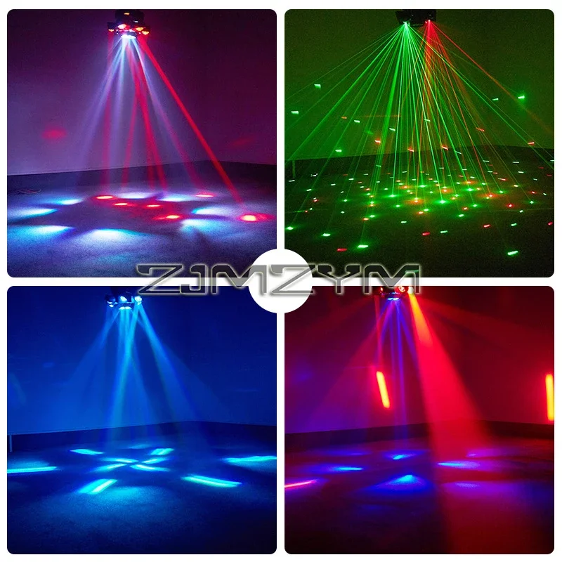 Imagem -03 - Braços Equipamento de Palco Profissional Efeito Laser Movendo a Cabeça Luz Dmx para Clube Noturno Discoteca Música Pub Casamento 150w