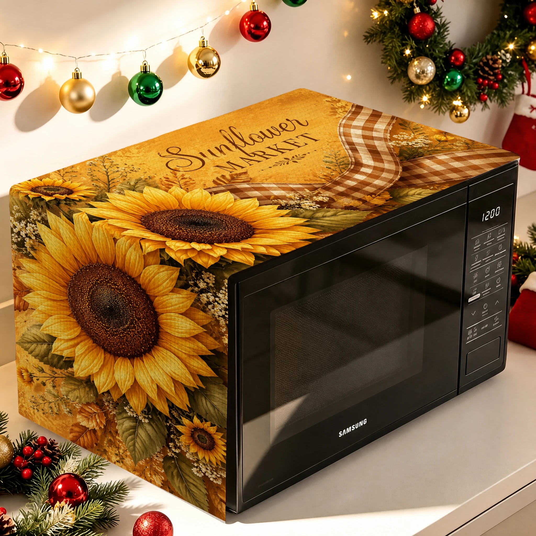 1pc-12sku-Microwave Oven Cover-26911ZKT