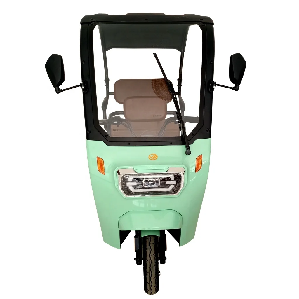 3 Wheel Electric Scooter With Canopy For Adults Electric Golf 3 Seats Sightseeing Electric Vehicle