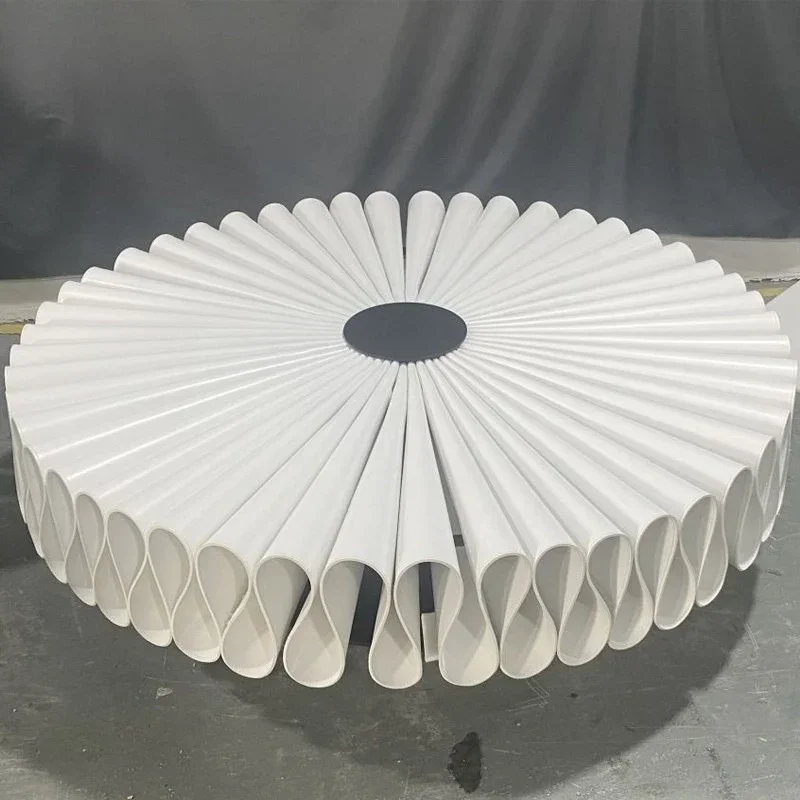 Modern creative peacock folding fold coffee table model room living room Internet celebrity coffee table art coffee table