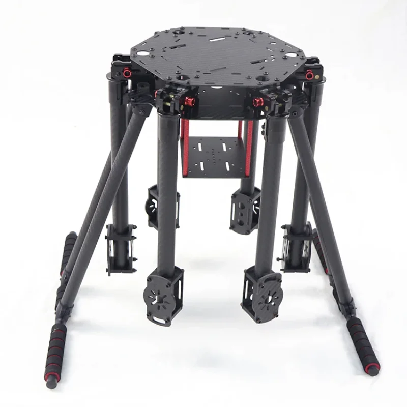 AP1HSKRC ZD700 ZD700Pro Six-axis Carbon Fiber Umbrella-shaped Folding Aerial Photography Rack 13-inch Carbon Fiber Machine